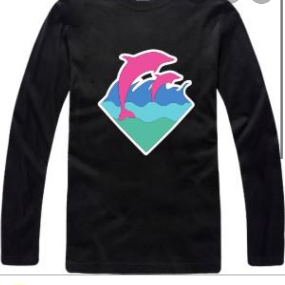 Pink+Dolphin long sleeve